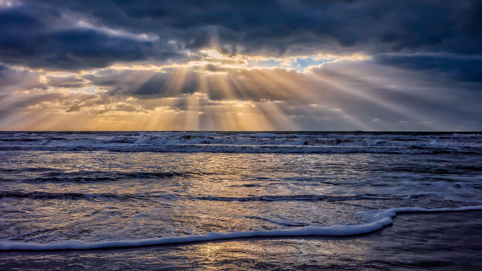 Sunset on the beach of Clearwater, Florida - Professional Photographer - Brian K Crain