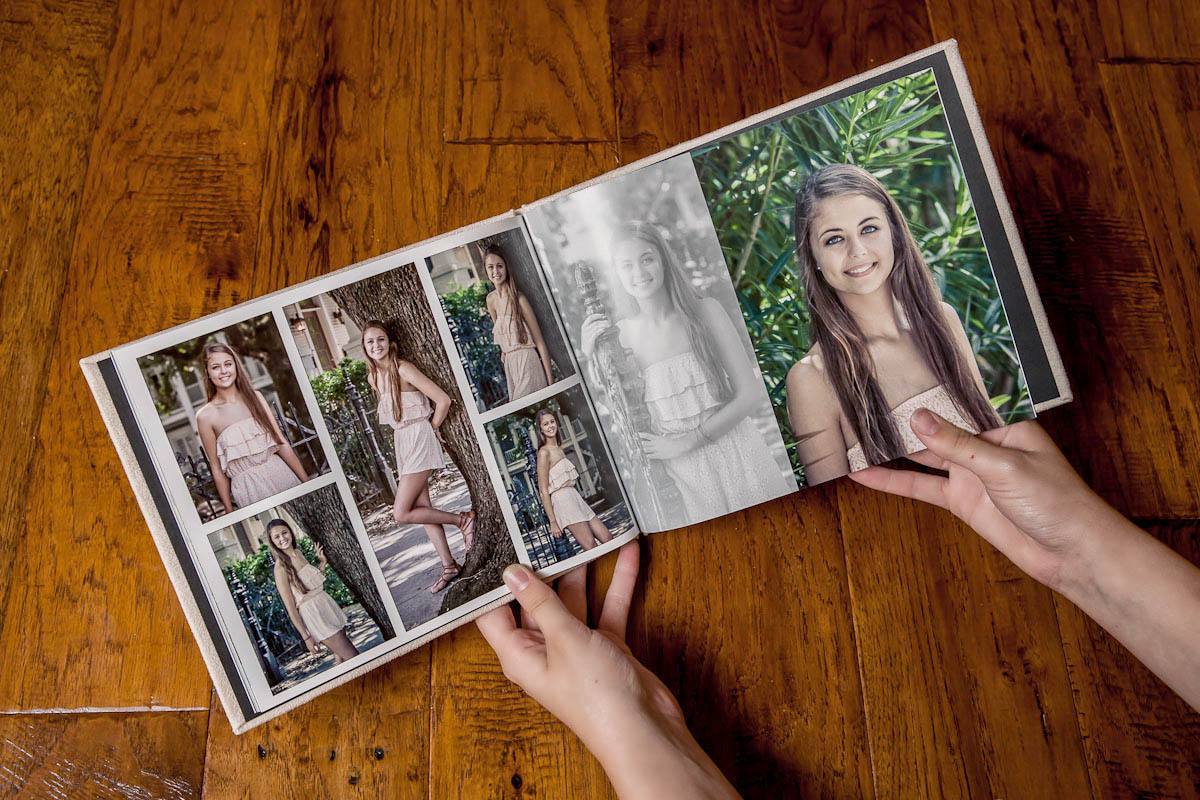 Senior Photo Book - High School Senior Photography Product Showcase - Albums, Prints, Books, CArds,Wall Art - Tampa St Petersburg, Clearwater, Sarasota, Florida - Brian K Crain Photography