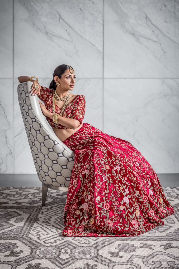 Couture South Asian Bridal Fashion Photography - Beauty, Glamour, Magazine Editorial - Tampa, St. Petersburg, Sarasota, Florida Photographer - Brian K Crain