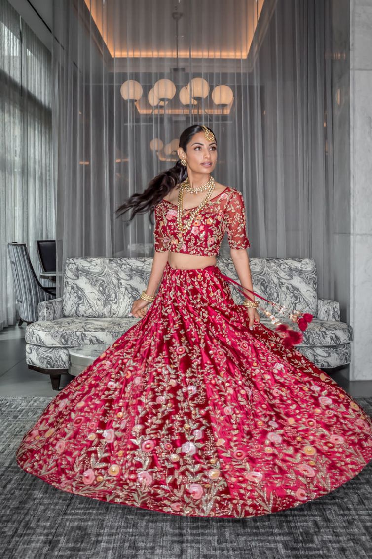 Couture South Asian Bridal Fashion Photography - Beauty, Glamour, Magazine Editorial - Tampa, St. Petersburg, Sarasota, Florida Photographer - Brian K Crain